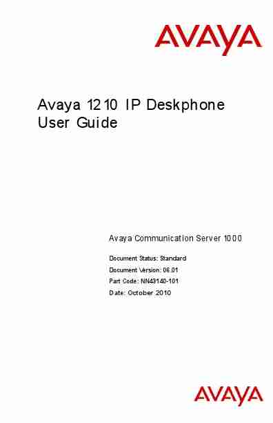 Avaya IP Phone 1210-page_pdf
